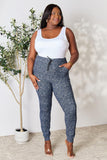 LOVEIT Heathered Drawstring Leggings with Pockets